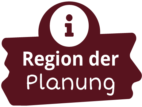 Info Button Region der Planung